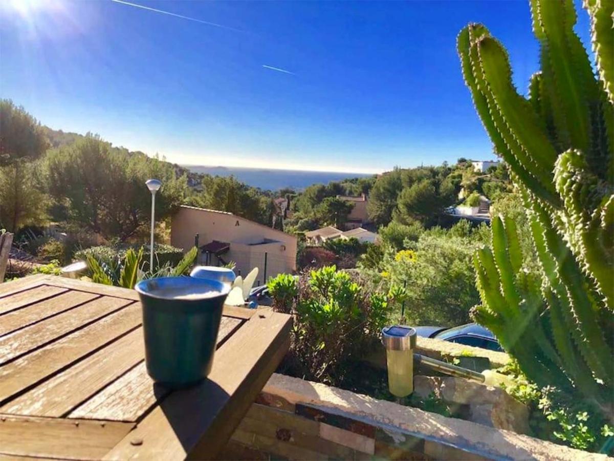 Vuemer Bandol - Grande Terrasse De 45M2 Vue Mer Piscine Parking 외부 사진